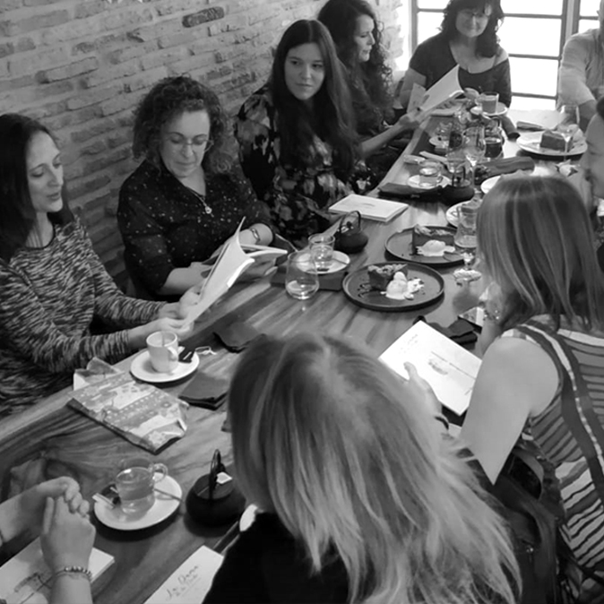 Almuerzo de celebración por la publicación del libro de Juana Álvarez